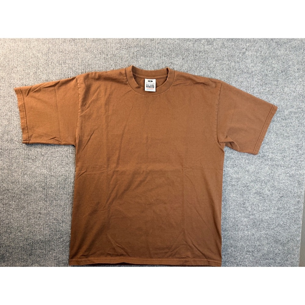 Pro Club Heavyweight T Shirt XL Brown Cotton Short Sleeve Streetwear Mens Tee
